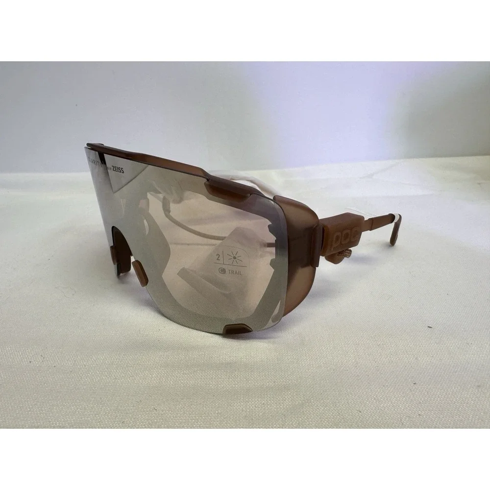NEW! POC Devour Brown Clarity Trail Cat.2 Lens Cycling Sunglasses